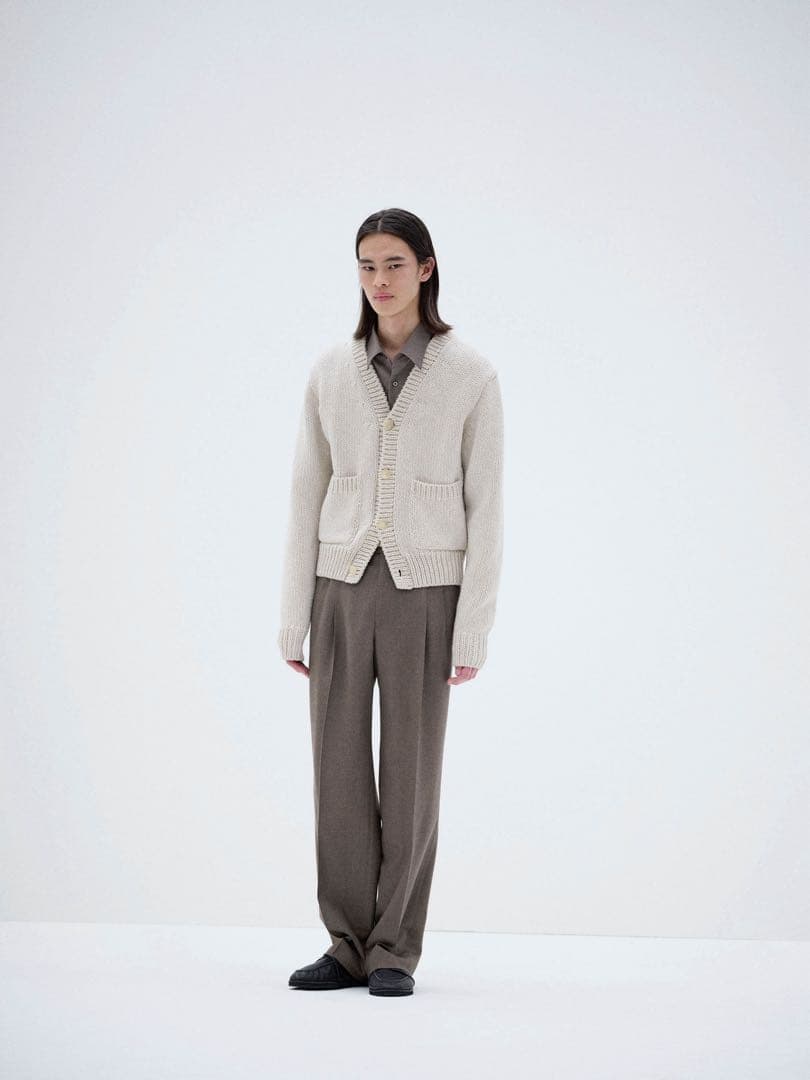 パンツ auralee super light wool two-tuck slacks