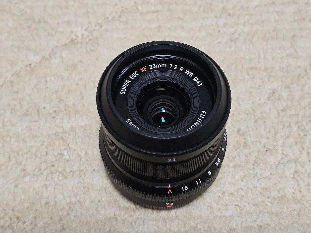 【使用頻度少】フジフイルム XF23mm F2 R WR ブラック 富士フイルム