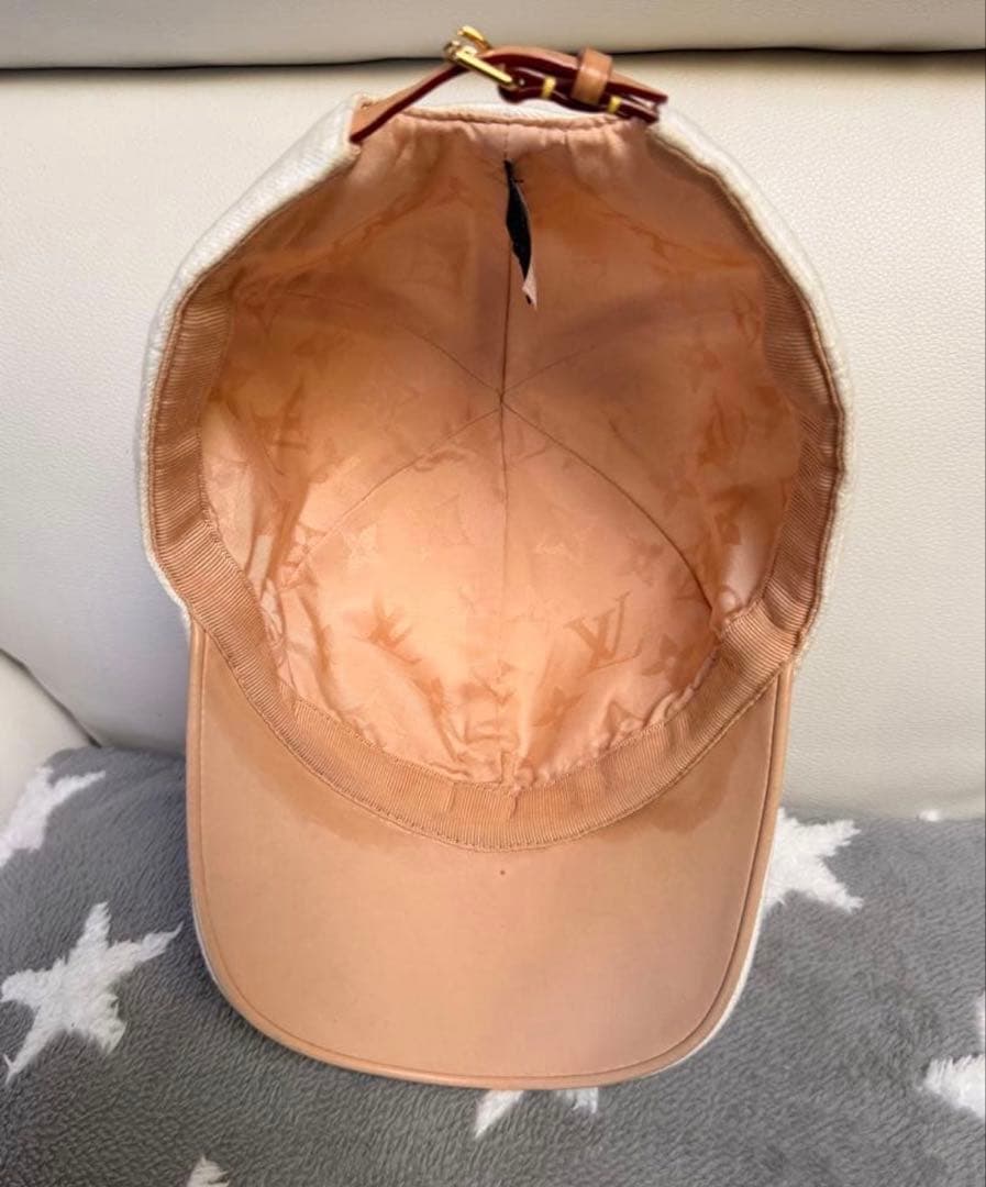 LOUIS VUITTON ベースボールキャップ　モノグラム正規品sizeＬ