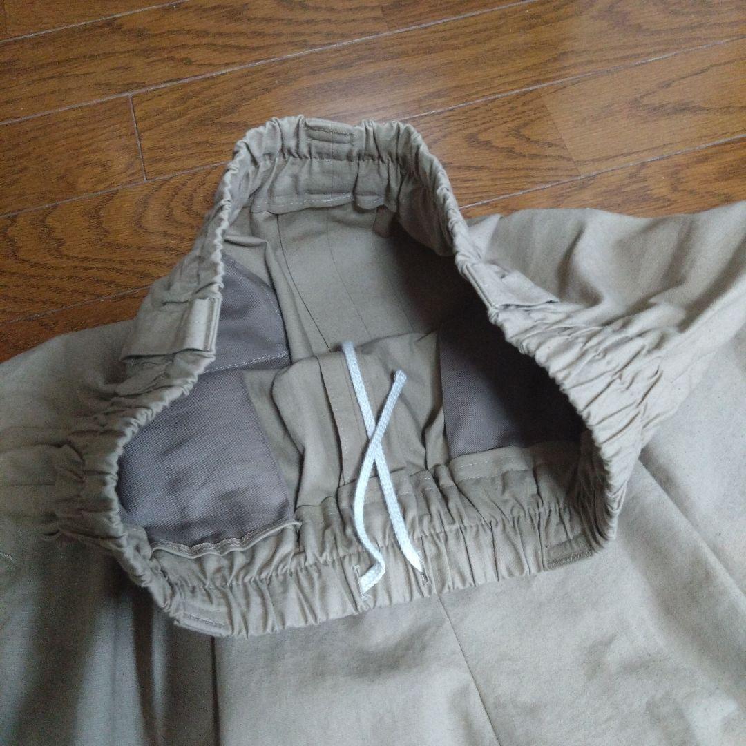 ateliernaruseコットンリネンガウチョパンツ ベージュ