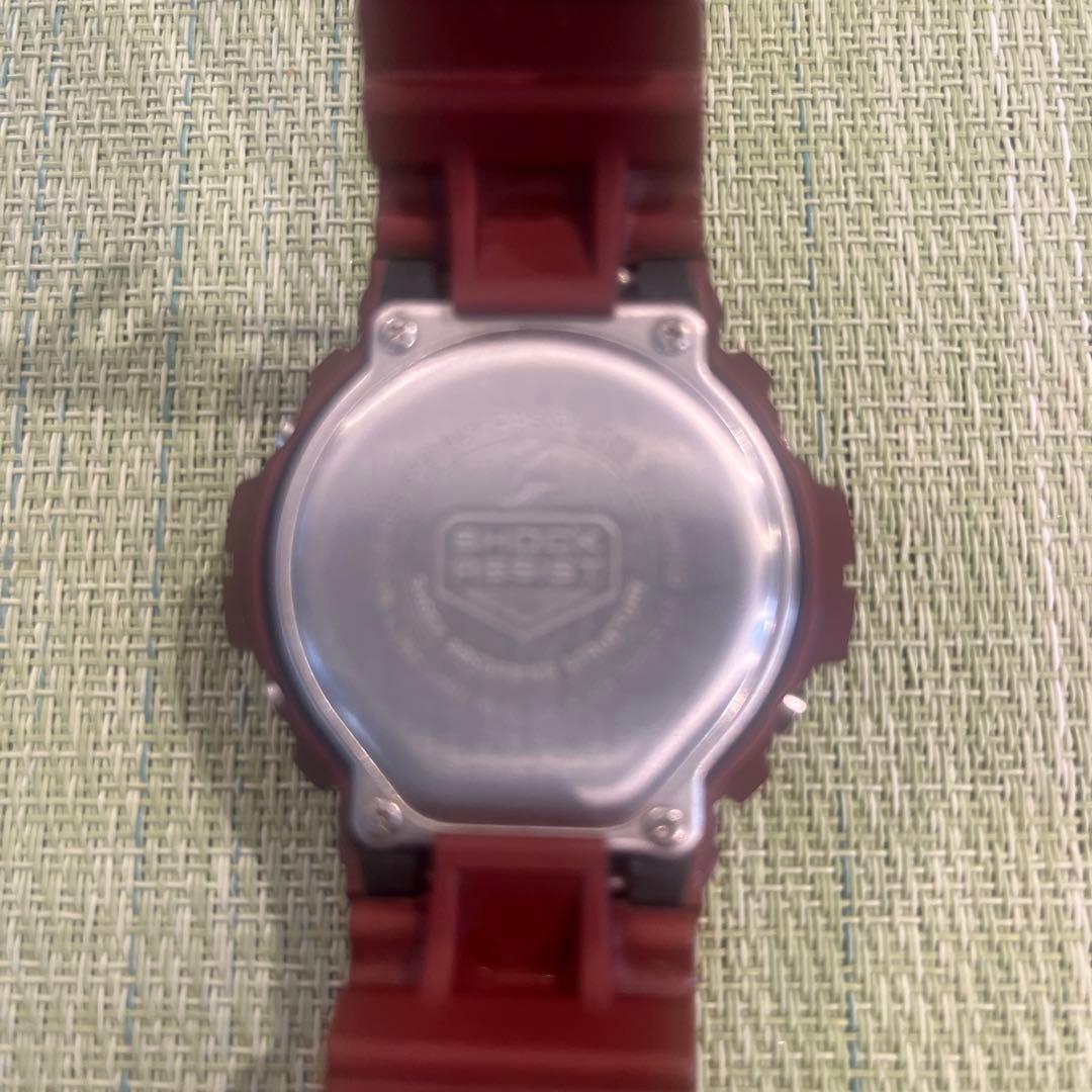 G-SHOCK デジタル腕時計 ワインレッド