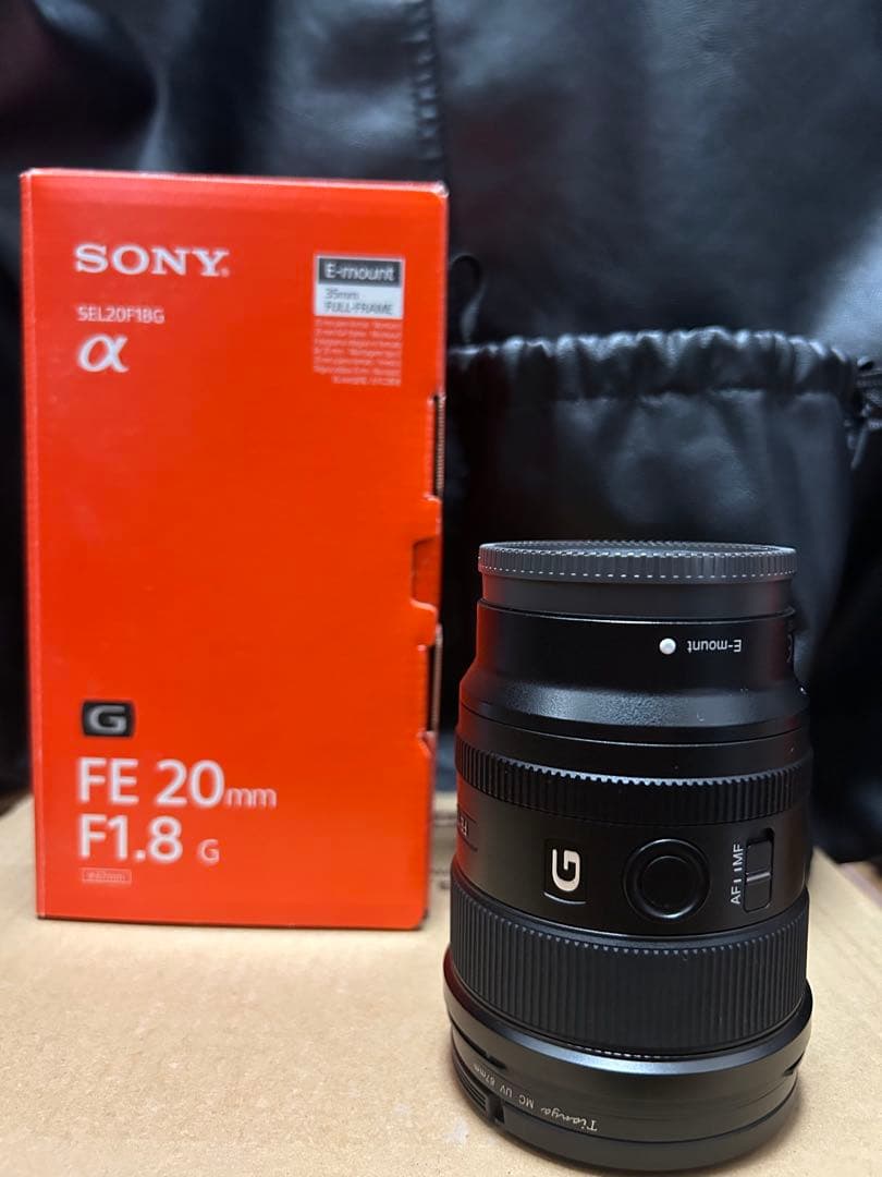 SONY FE 20mm F1.8 G レンズ