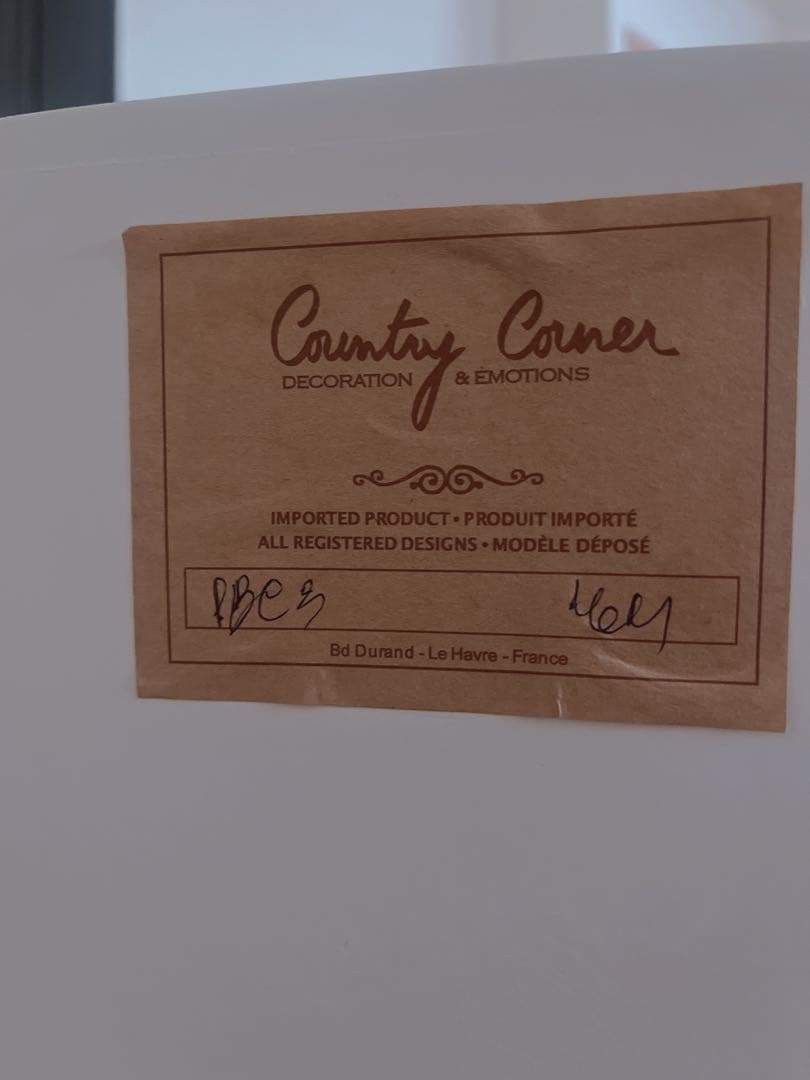 urara 希少！廃盤 カントリーコーナー チェスト　フランスメーカー家具