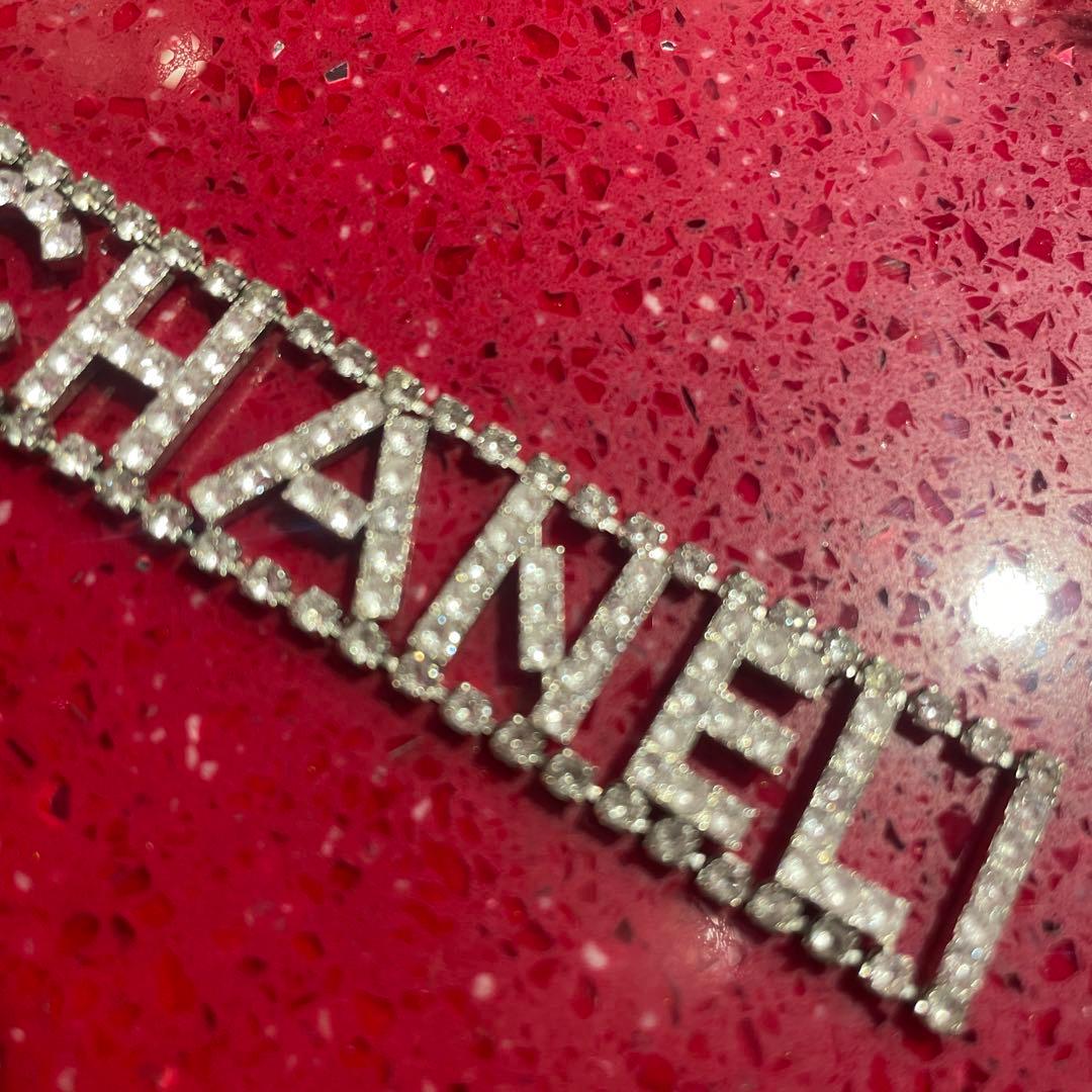 CHANEL クリスタル ピアス(片耳用)