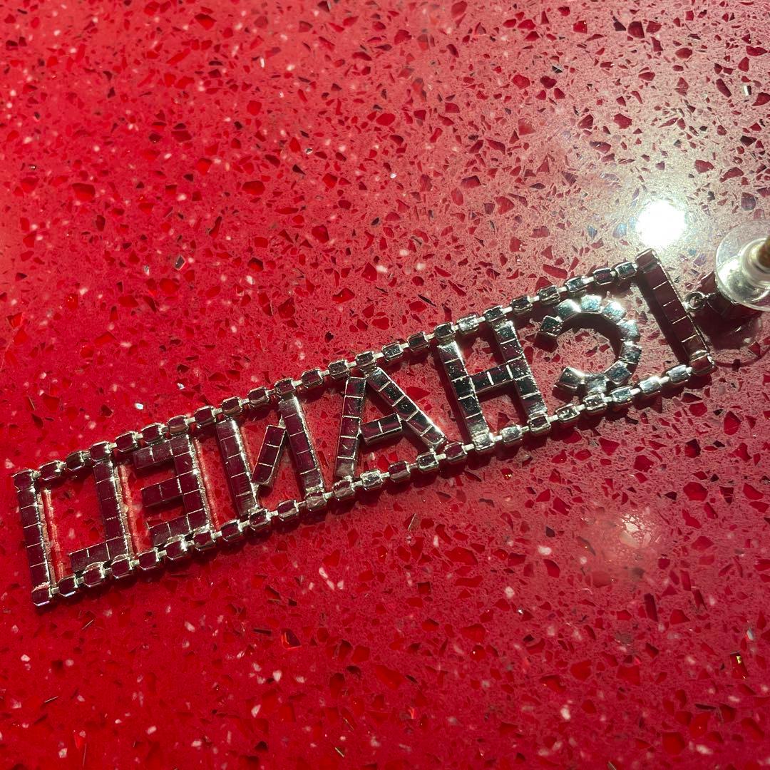CHANEL クリスタル ピアス(片耳用)