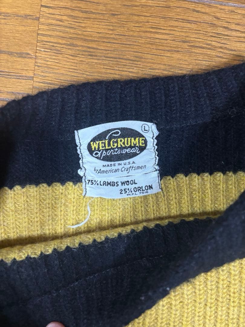 60s WELGRUME（ウェルグルーム）　ニット