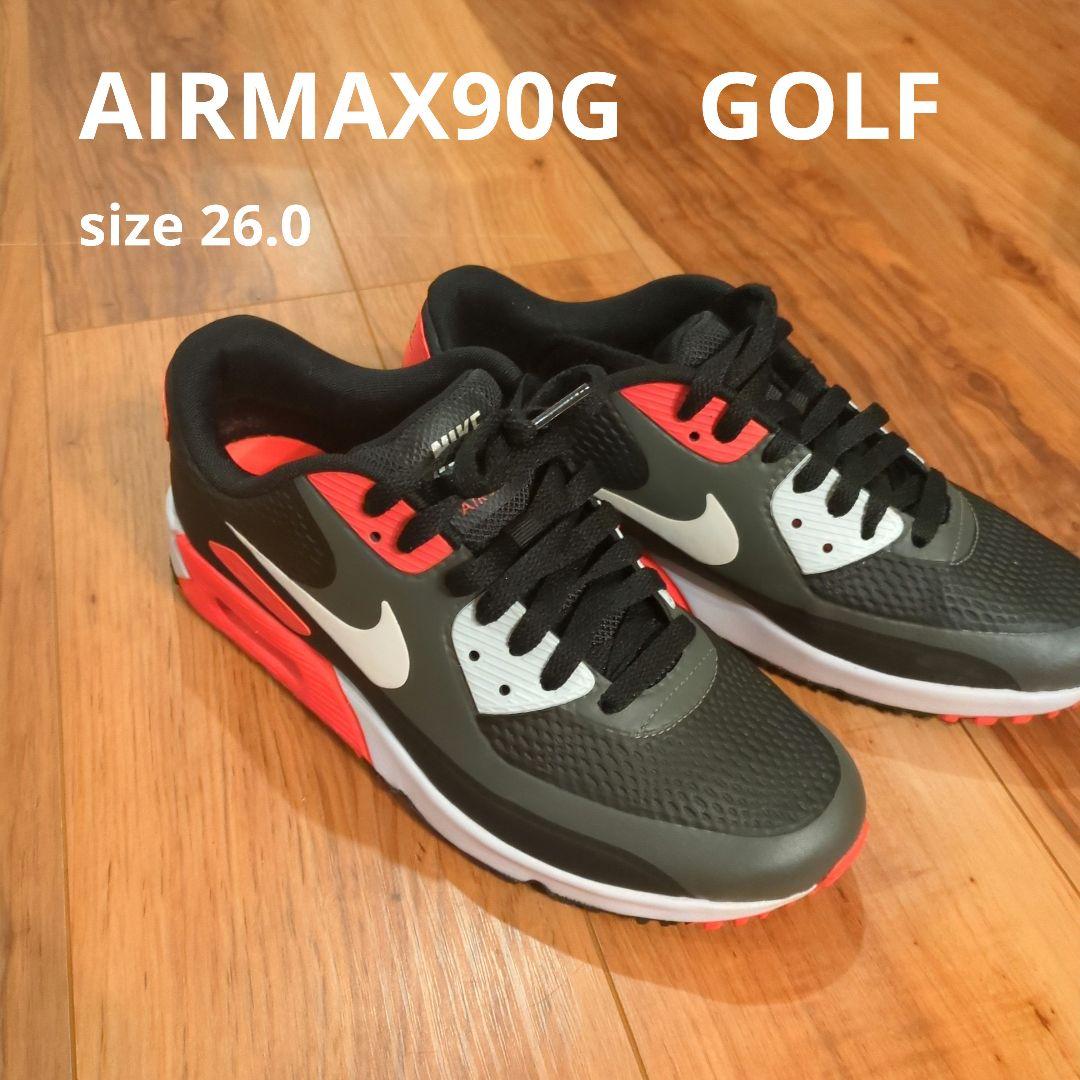 NIKE AIRMAX90G ゴルフシューズ 26.0