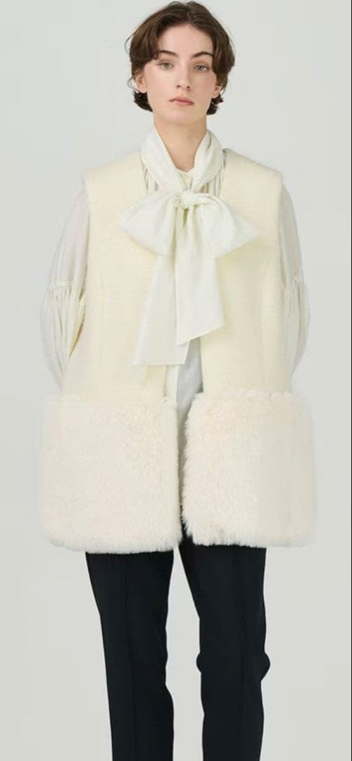 グレースコンチネンタル　モヘアシャギーベスト　新品未使用品完売