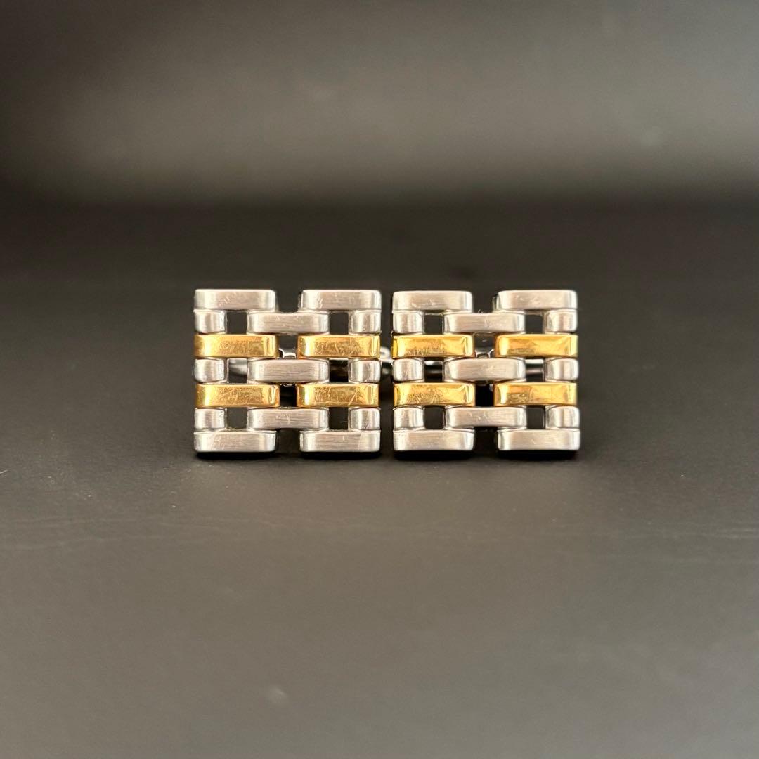 【希少】【美品】【ダンヒル】時計駒 コマデザイン カフス ネクタイピン セット
