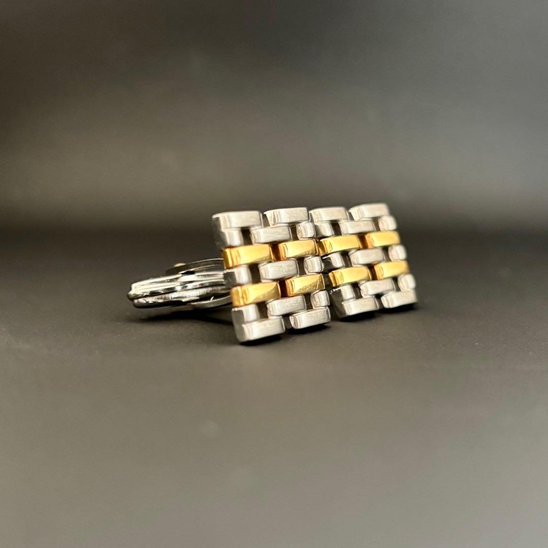 【希少】【美品】【ダンヒル】時計駒 コマデザイン カフス ネクタイピン セット