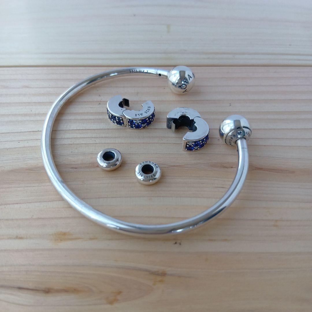 PANDORAシルバーバングル