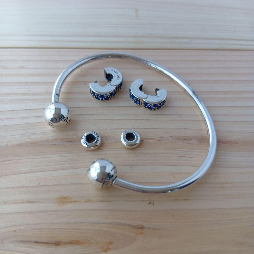 PANDORAシルバーバングル
