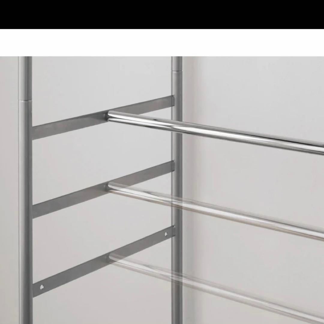 ハンガーラック 3段階可動 スチール製