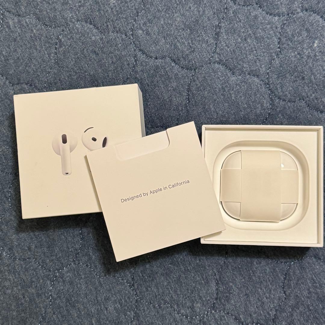 AirPods4＋Apple care2年 ※純正 本物です。