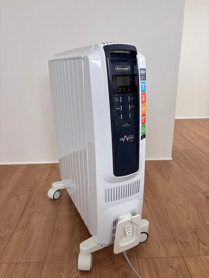 De'Longhi オイルヒーター 1500W キャスター付き