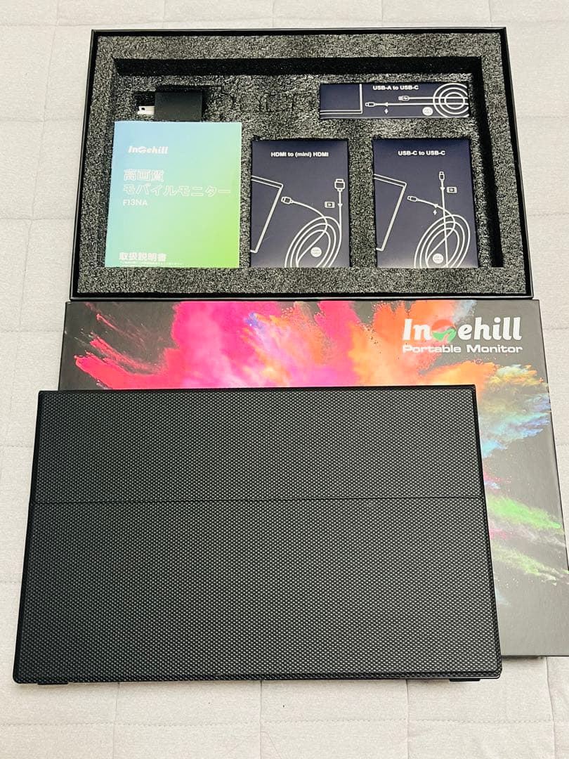 intehill 13.3インチ 有機EL モバイルモニター F13NA