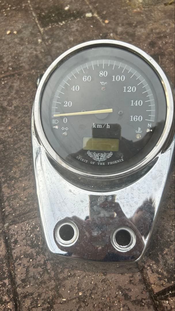 シャドウシャドウ ブラックタンク スピードメーター付き