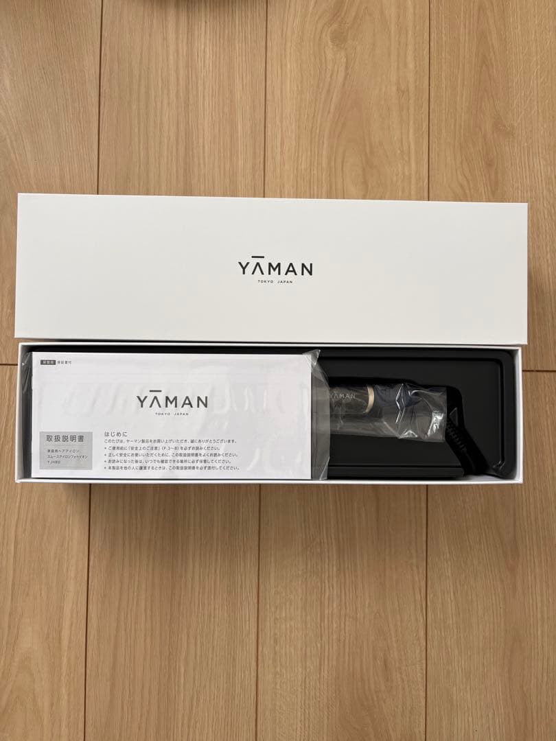 【新品未使用】YAMAN スムースアイロンフォトイオン　ネイビー