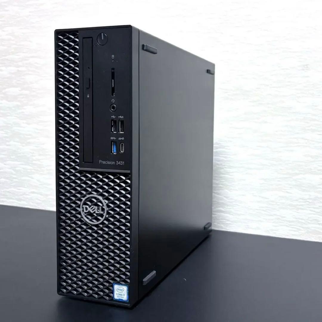 DELL Precision 3431/i7/32G/新品SSD1TB/グラボ⑥