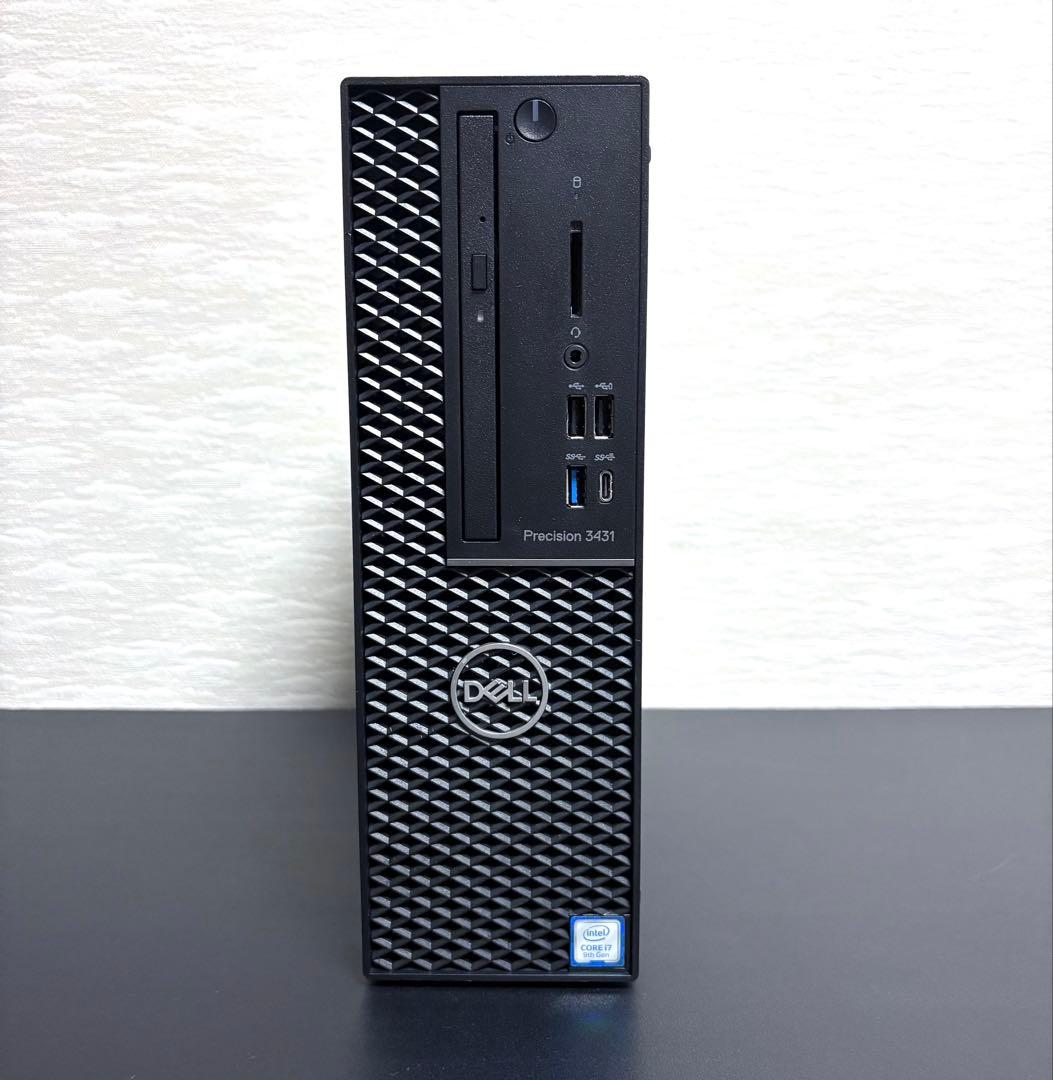 DELL Precision 3431/i7/32G/新品SSD1TB/グラボ⑥
