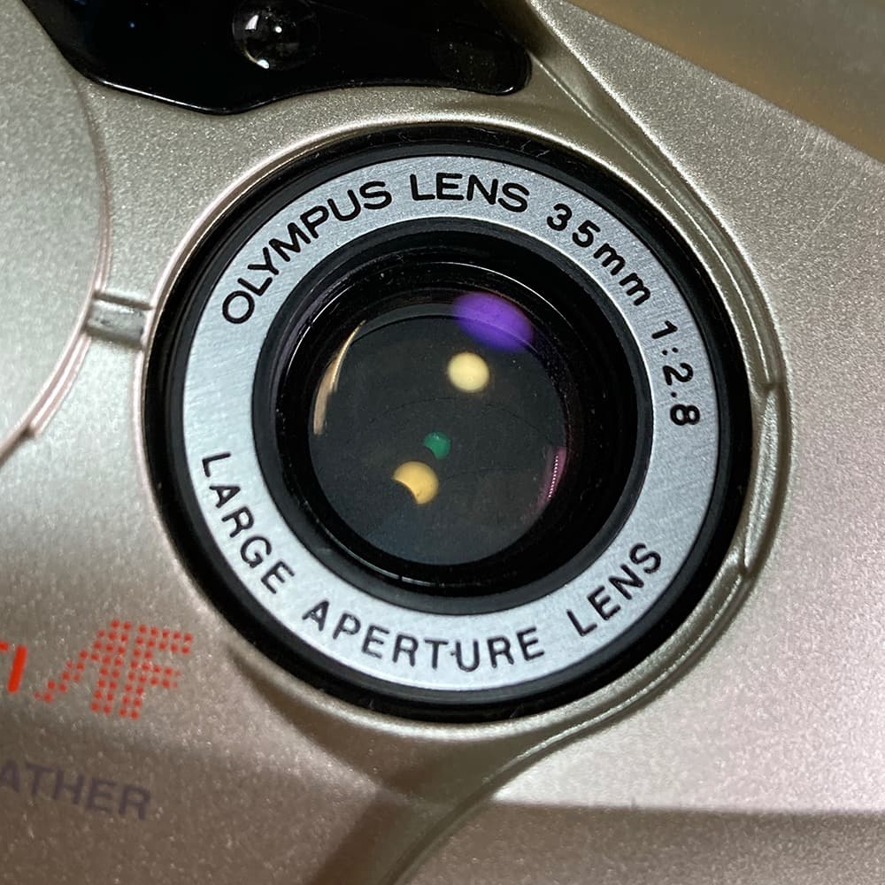 訳あり・実写確認済　オリンパス OLYMPUS μ[mju:]-II ミューツー