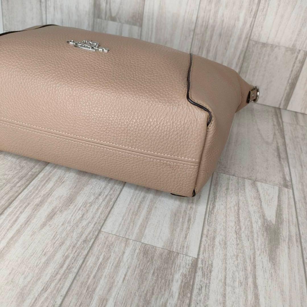 55 COACH コーチ　レザー　2WAY ハンドバッグ　ショルダーバッグ
