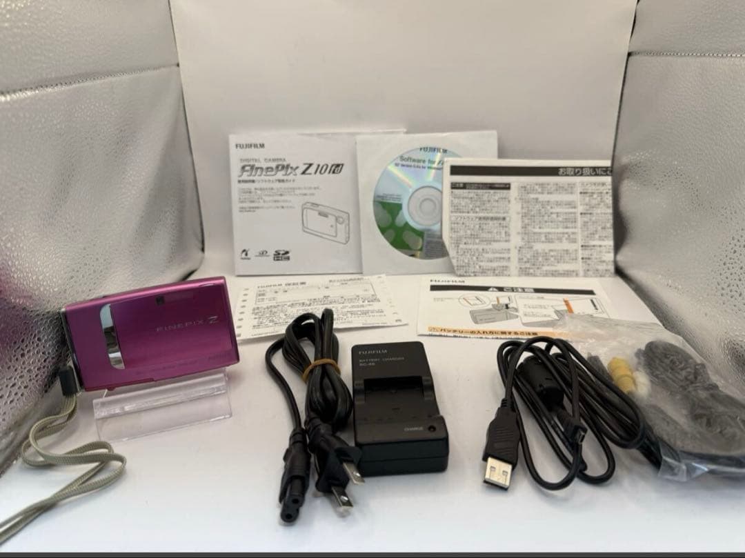 FUJIFILM デジタルカメラ FinePix Z10fd ピンク　動作確認済