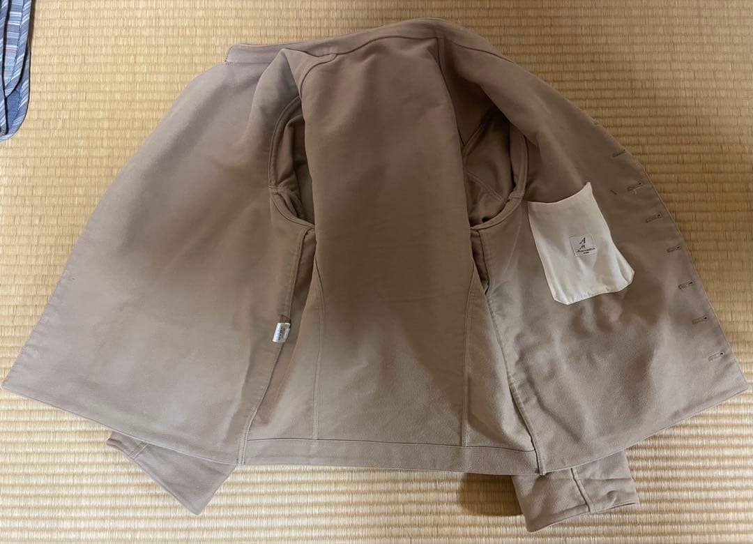 ジャケット・アウター Anatomica Dolman English Moleskin Taupe