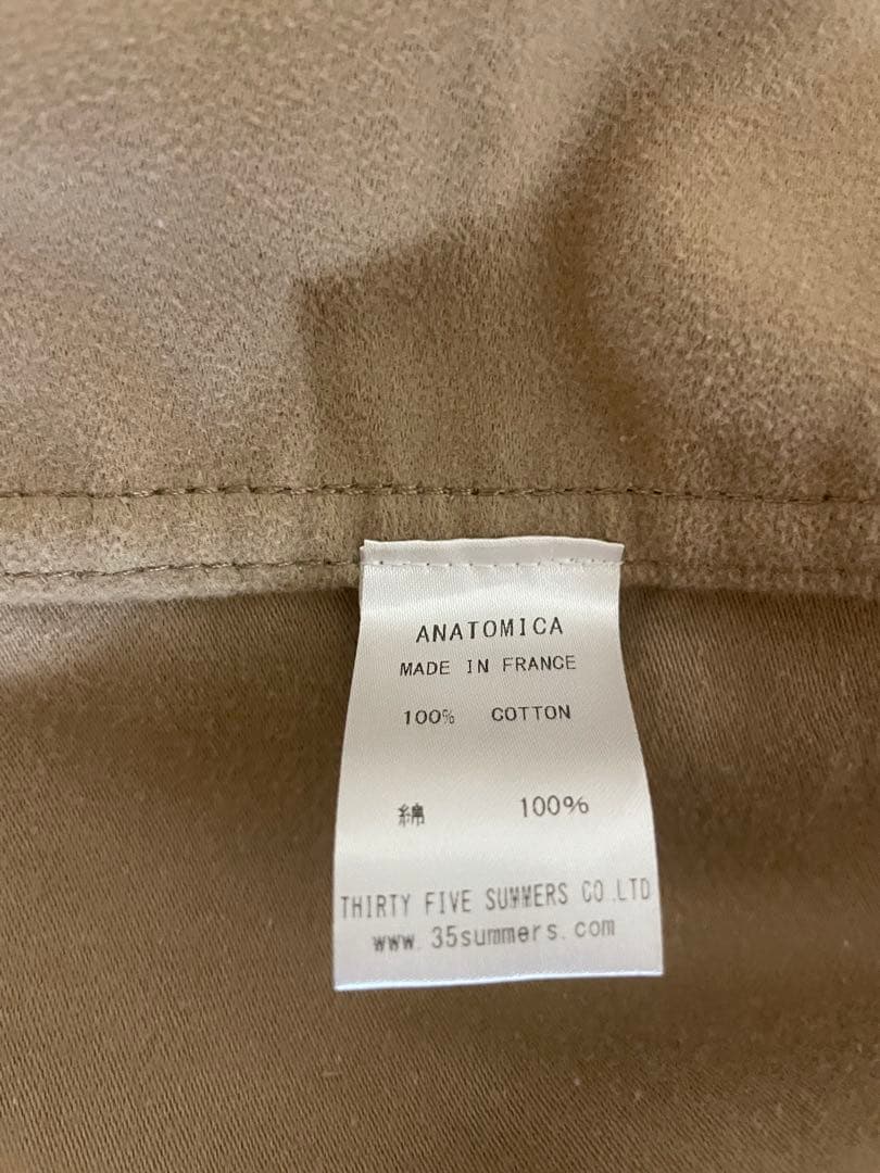 ジャケット・アウター Anatomica Dolman English Moleskin Taupe