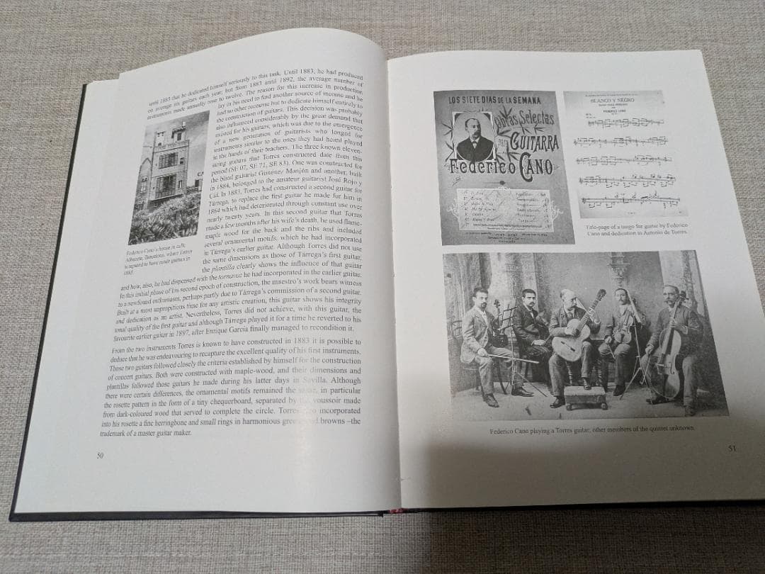 洋書 'Antonio de Torres: Guitar Maker'