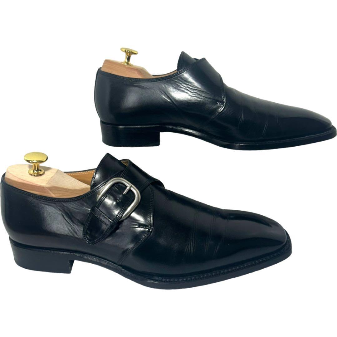 フラテッリボルジョーリ　シングルモンクシューズ　8