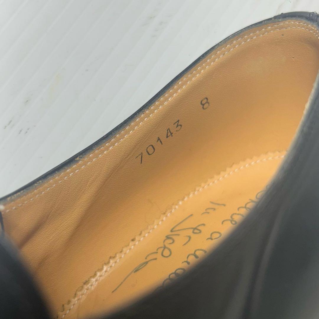 フラテッリボルジョーリ　シングルモンクシューズ　8