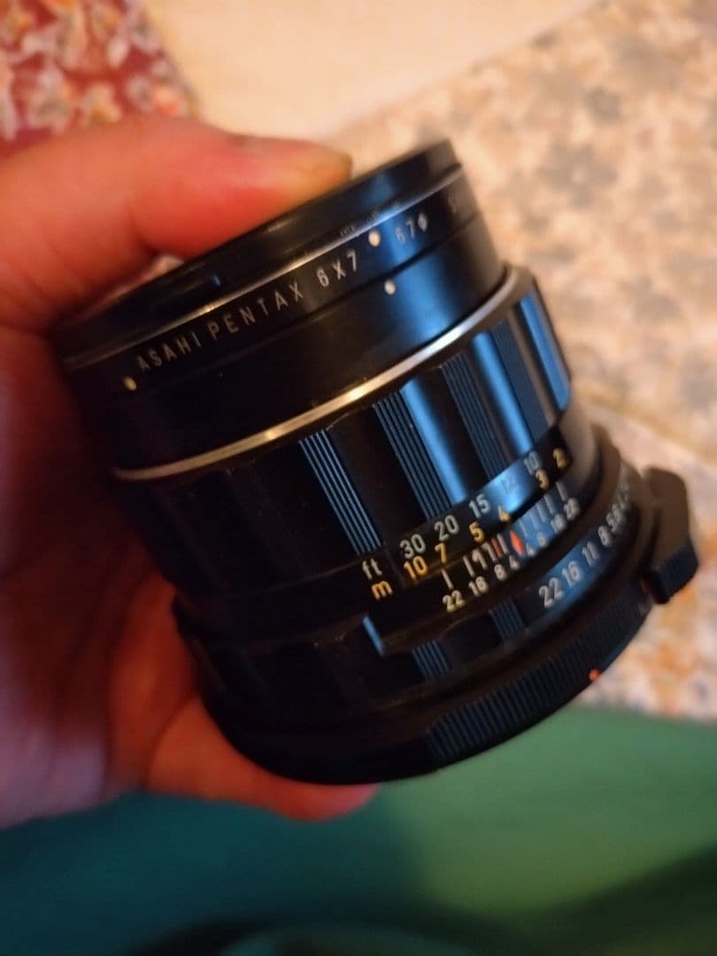 ASAHI PENTAX 6x7 【通称バケペン】中判フィルムカメラ　動作未確認