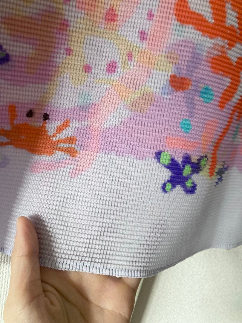 【美品】イッセイミヤケ me マーメイド 長袖カットソー Tシャツ