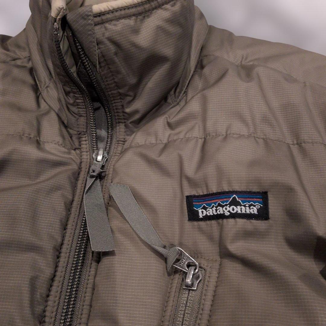 00s パタゴニア パフジャケット 2001年 カーキ オリーブ グリーン L