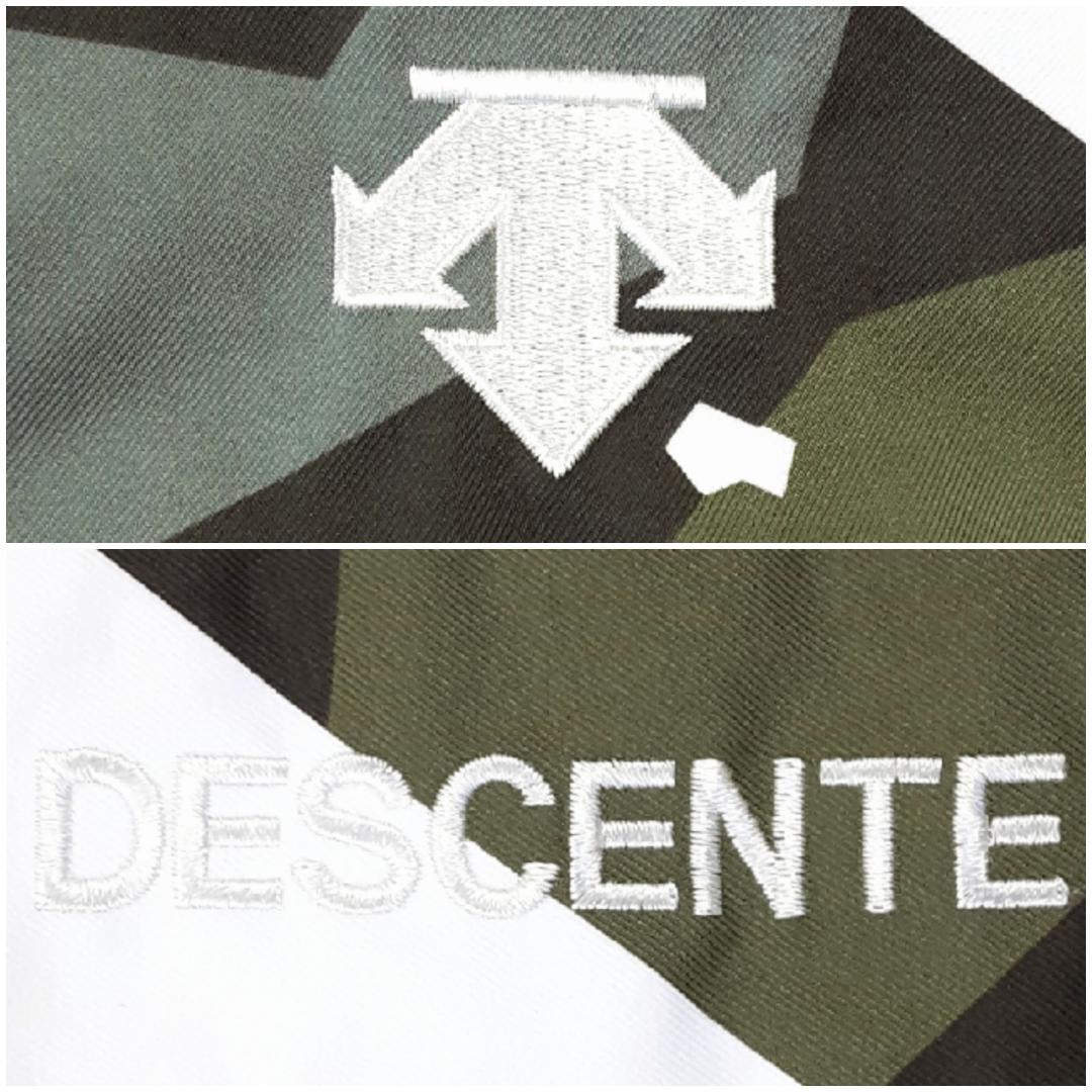 美品◎DESCENTE デサント スキーウェア 上下 グレー系 120cm