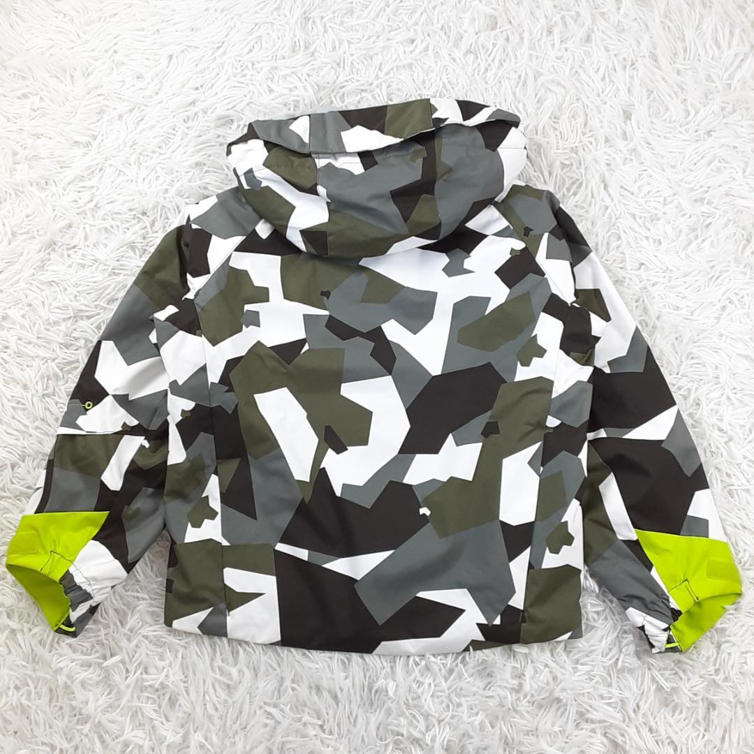 美品◎DESCENTE デサント スキーウェア 上下 グレー系 120cm