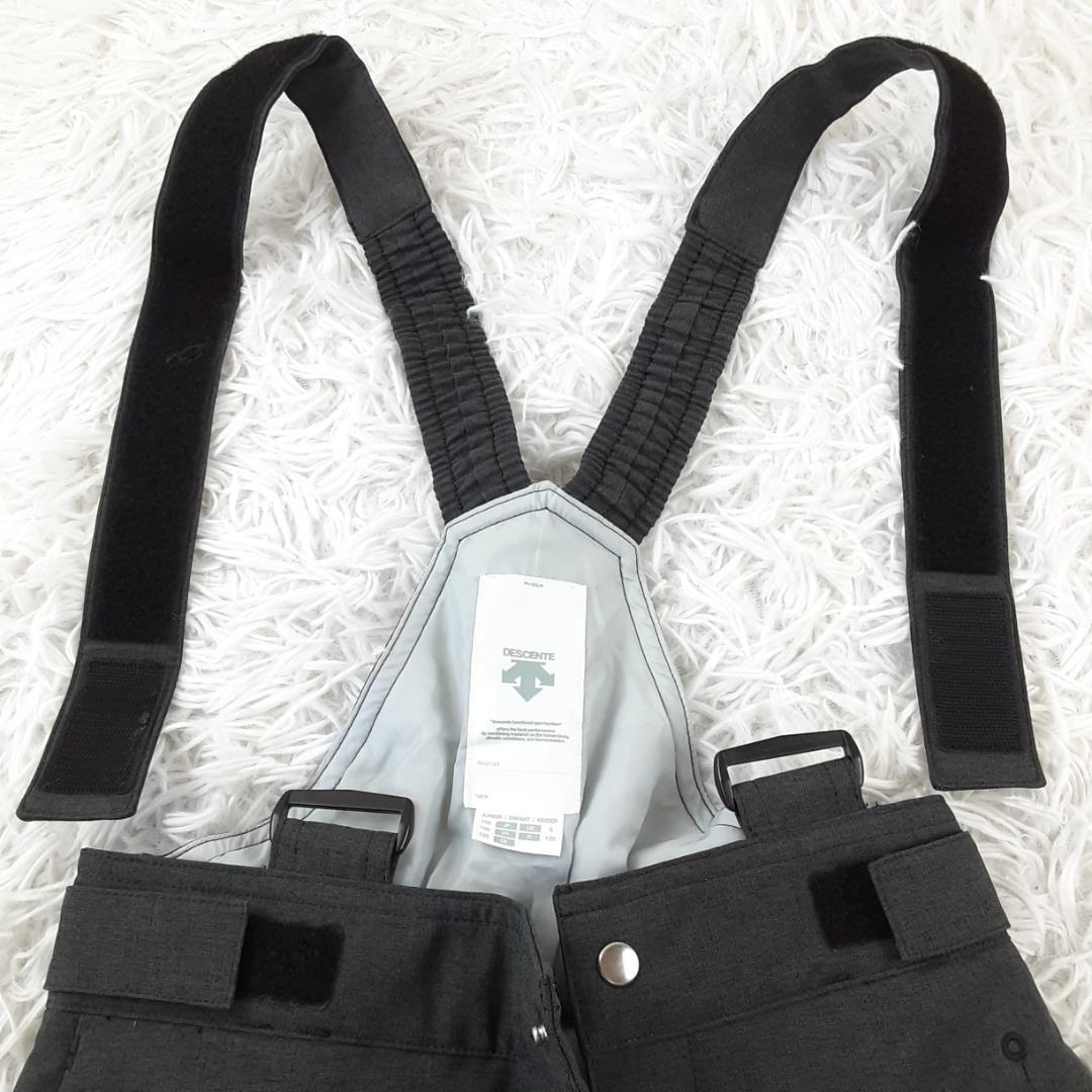 美品◎DESCENTE デサント スキーウェア 上下 グレー系 120cm