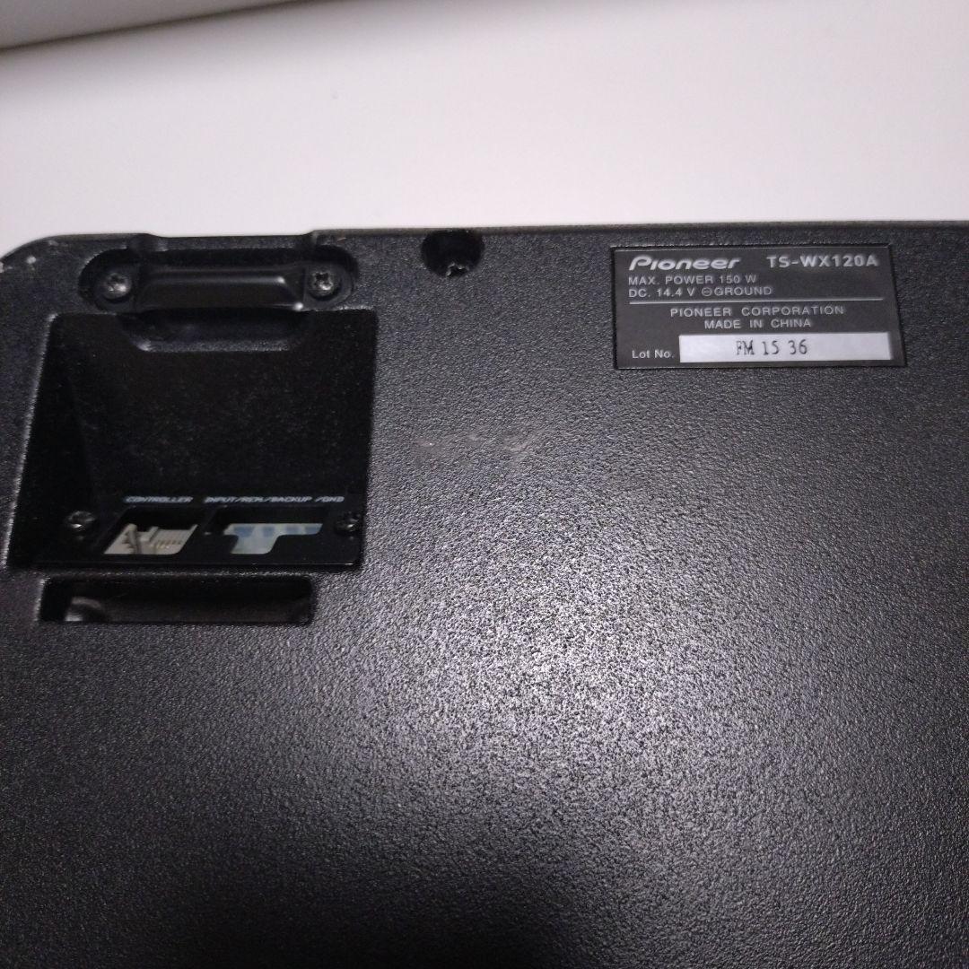 Pioneer TS-WX120A サブウーファー