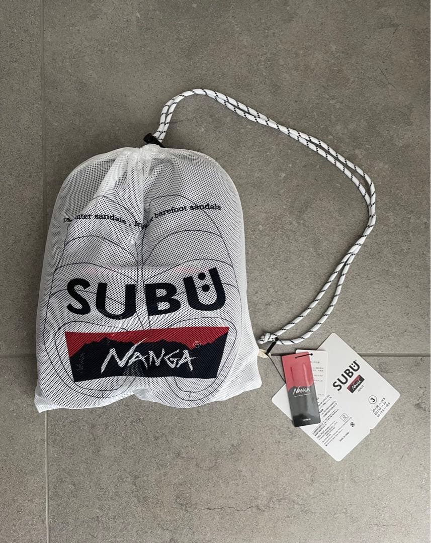 ナンガ スブ ヒノック サンダル チャコール 28-29.5cm