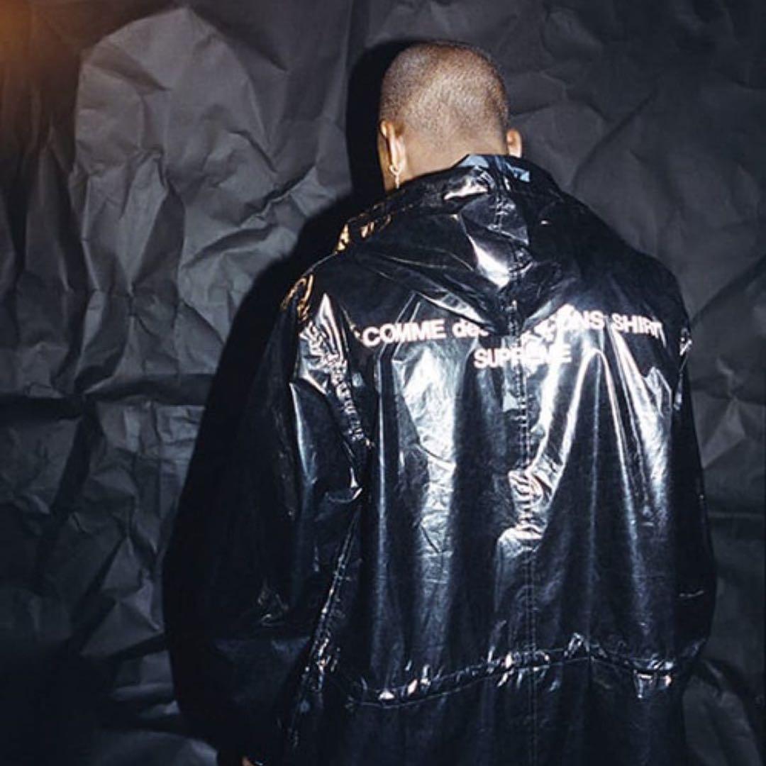 Supreme ×COMME des GARCONS SHIRT モッズコートM