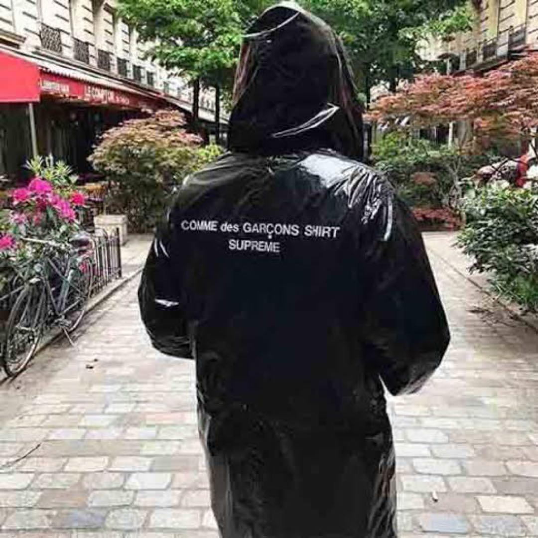 Supreme ×COMME des GARCONS SHIRT モッズコートM