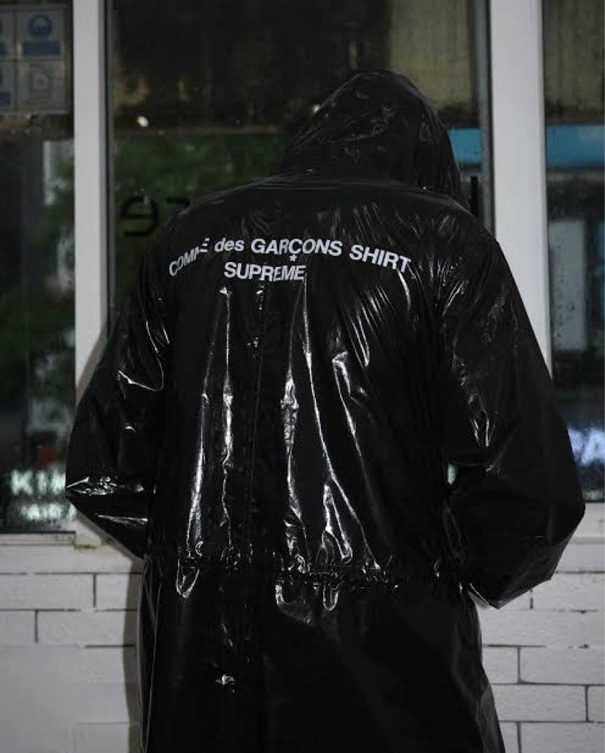 Supreme ×COMME des GARCONS SHIRT モッズコートM