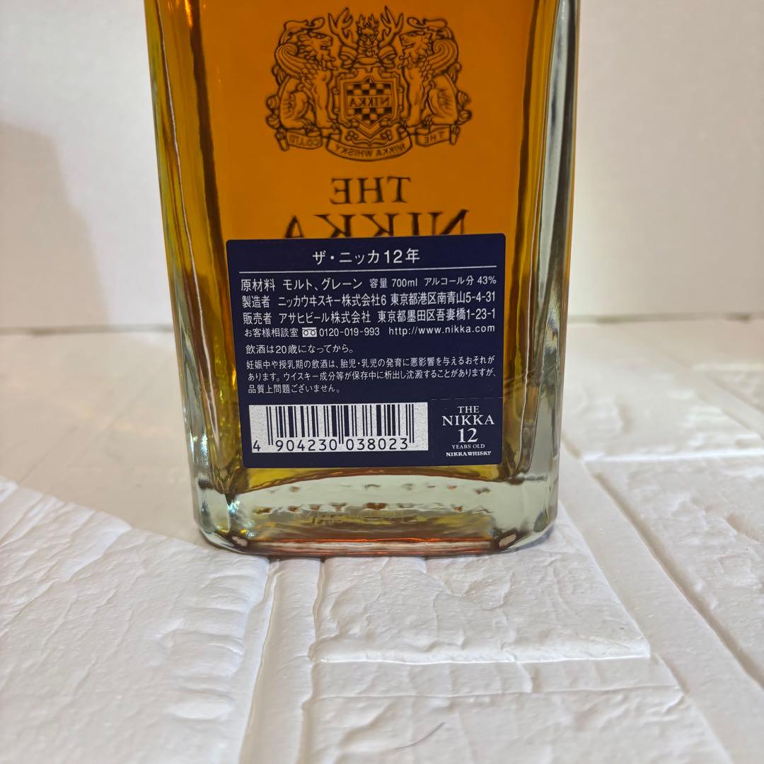 THE NIKKA 12年　ザニッカ12年　新品未開封品