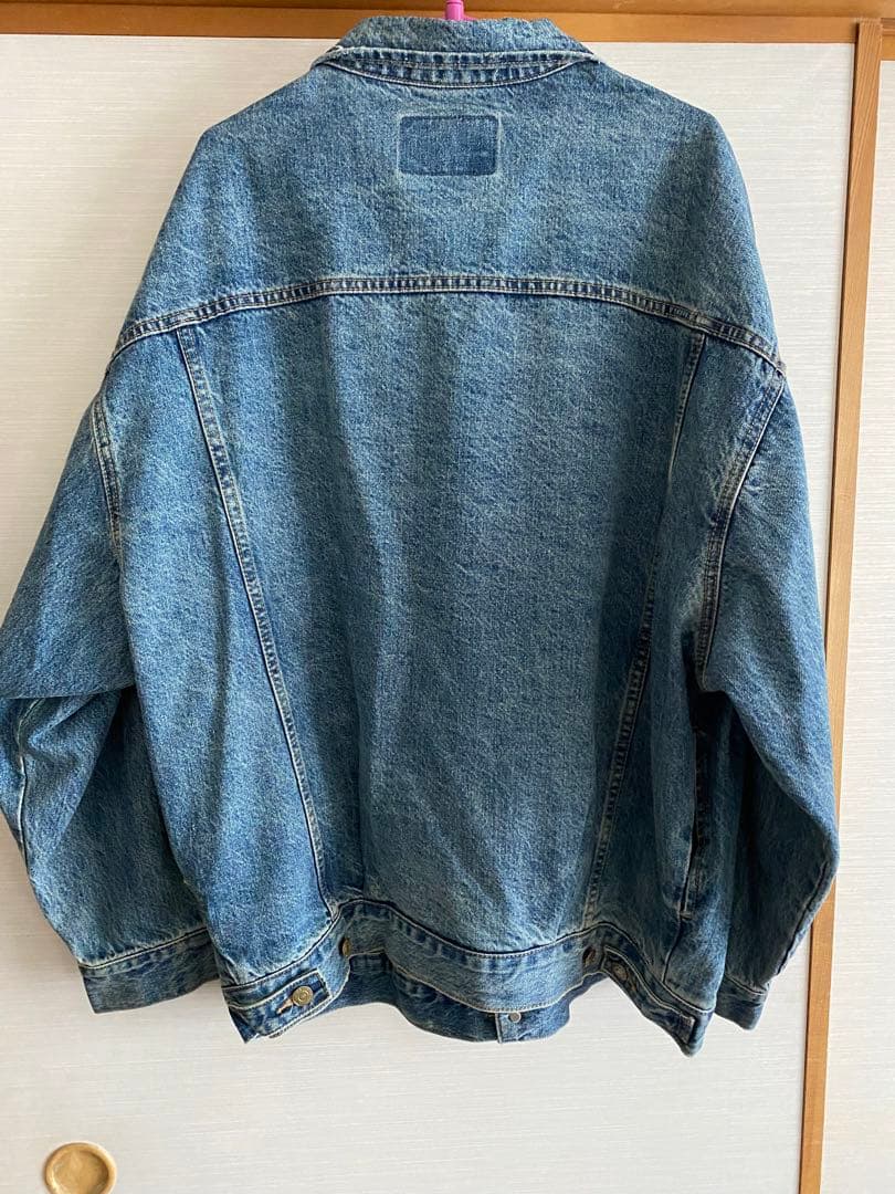ungrid ビッグシルエットデニムジャケット ブルー　美品