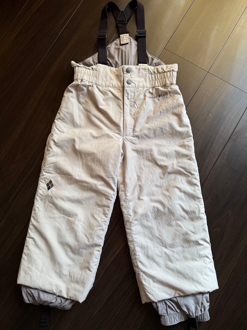 mont-bell キッズ スキーウェア フルセット 120 / インナー105