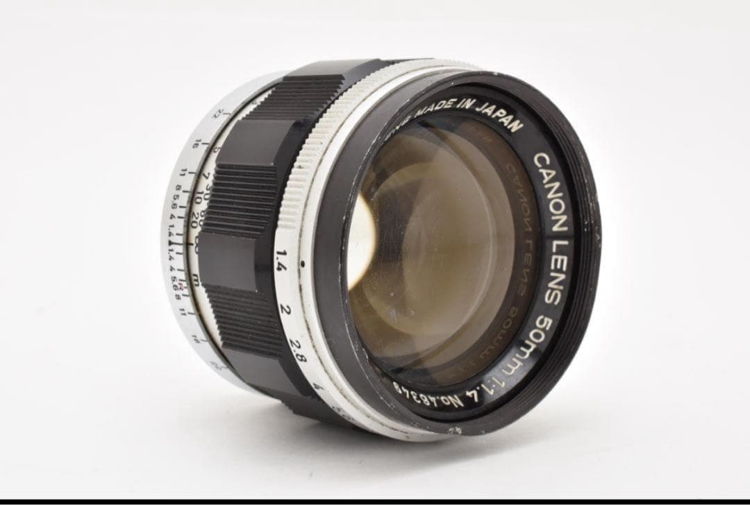 レンズ(単焦点) Canon 50mm F1.4 L39