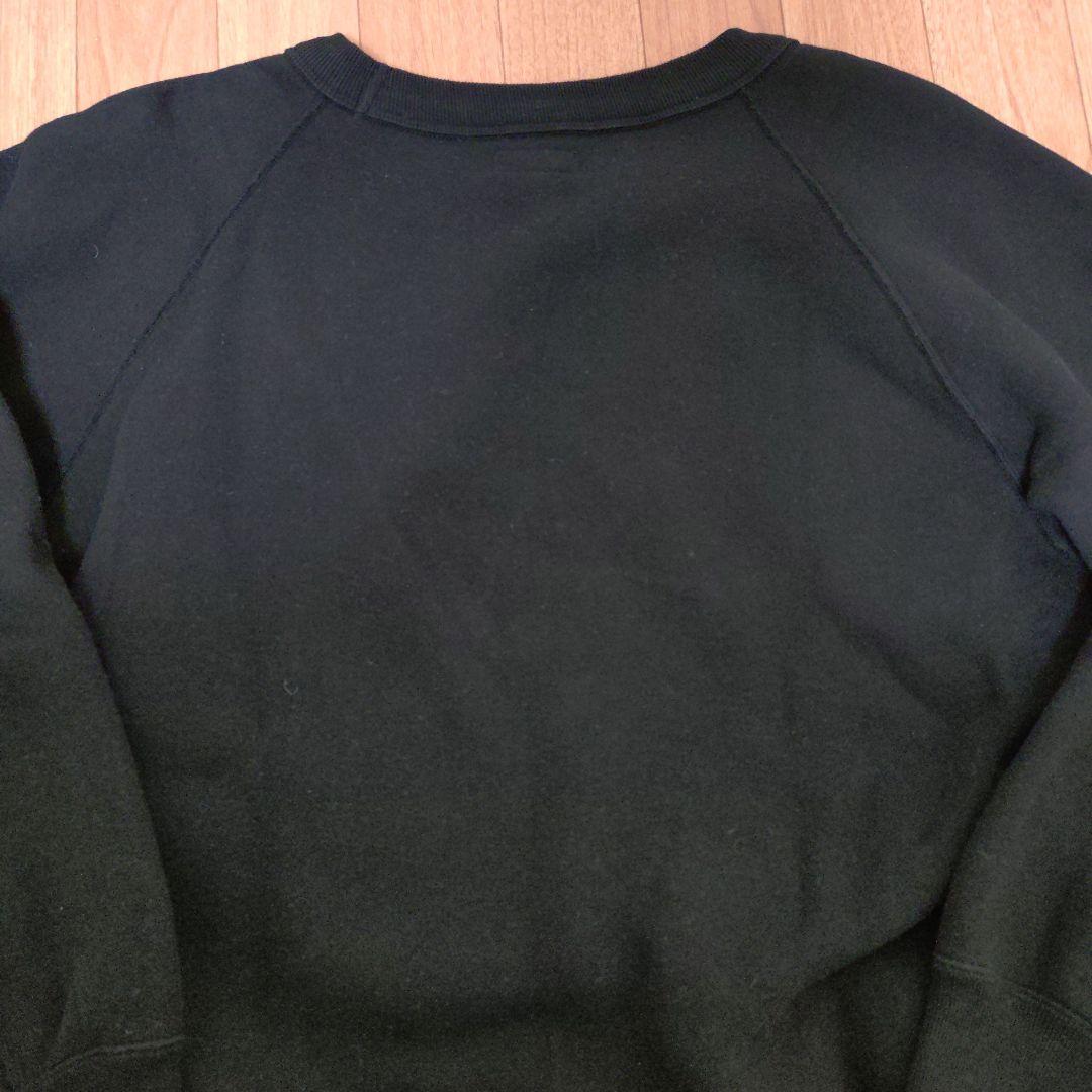 ダッパーズ スウェット フロッキープリント 黒 38 Dapper's