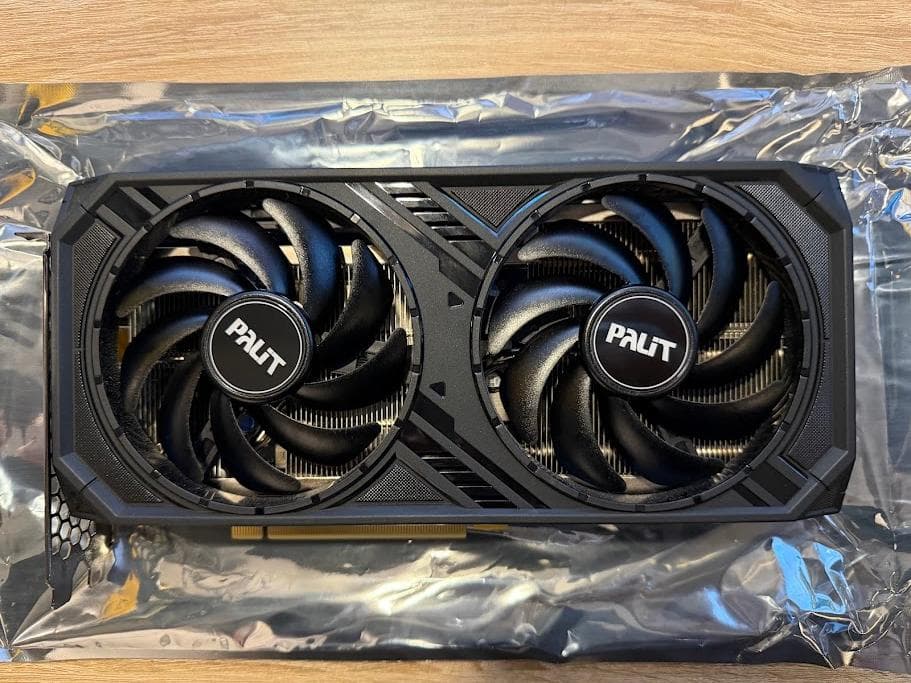 【中古美品】Palit GeForce RTX 4060 Ti Dual 8GB