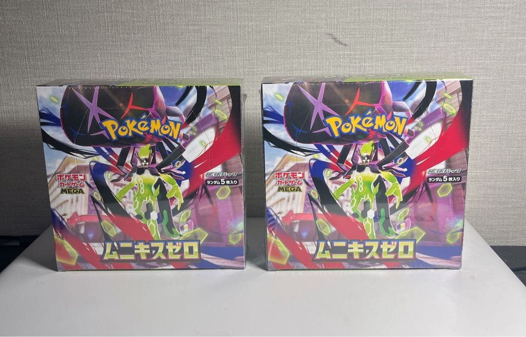 ポケモンカードゲーム ムニキスゼロ ボックス　シュリンク付き2個セット